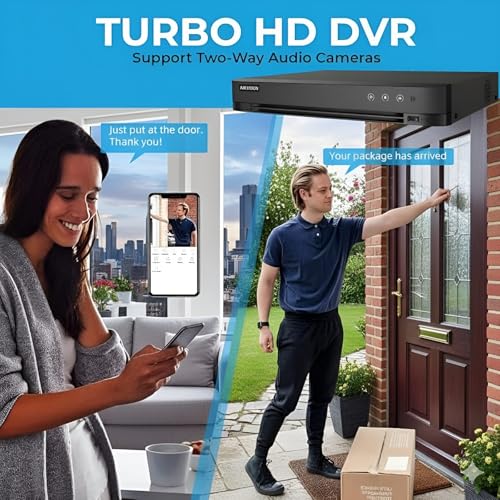 Image of Hikvision IDS-7208HQHI-M1 /XT 8-Channel 5MP Turbo HD DVR | Support 2-Way Audio | AcuSense Enabled | H.265+ Compression | Hybrid Video Input | HDMI /VGA Output | Smart Motion Alerts