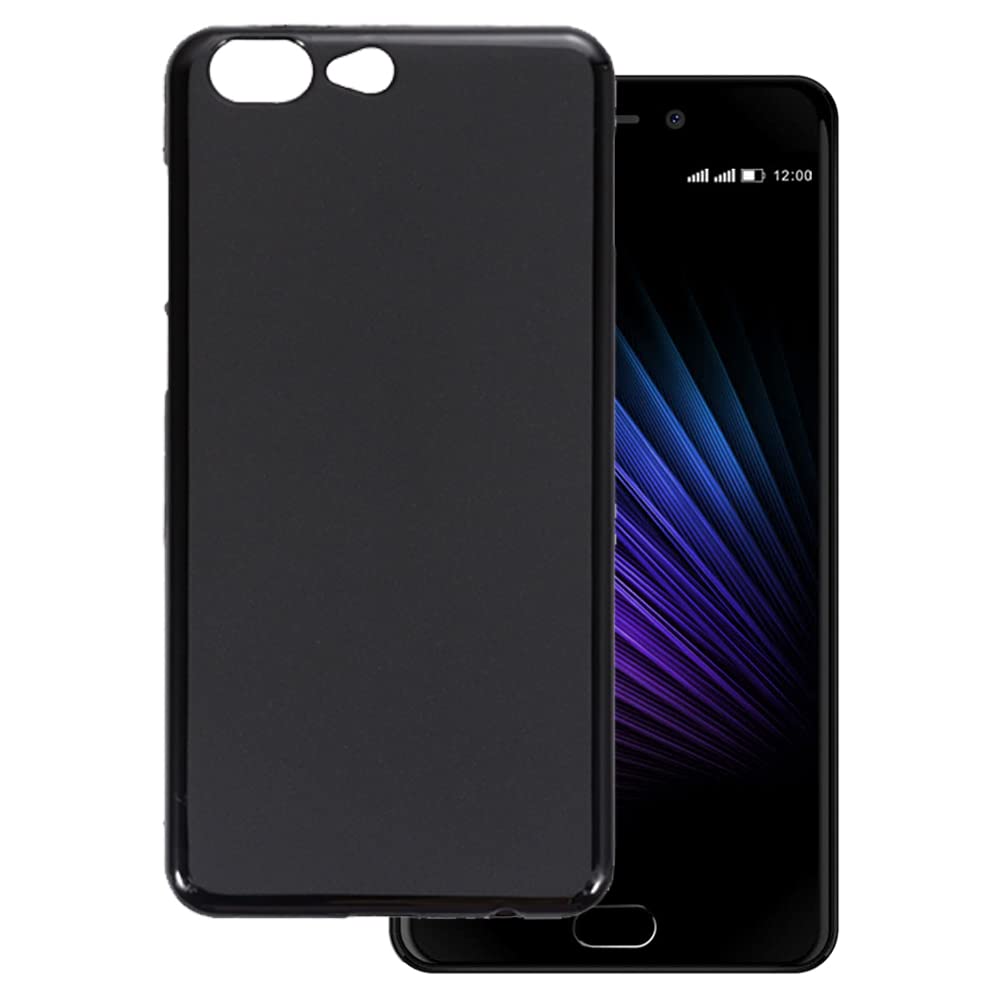 for Leagoo T5 Ultra Thin Phone Case, Gel Pudding Soft Silicone Phone Case for Leagoo T5C 5.50 inches (Black)