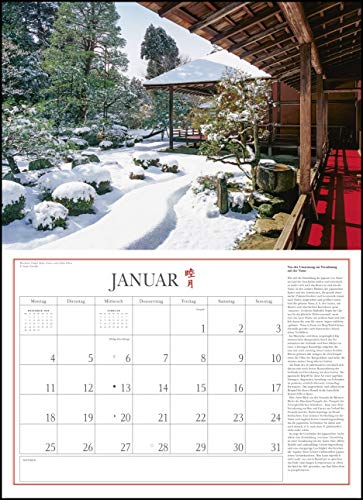 Japanische Gärten 2021 ‒ Broschürenkalender ‒ mit informativen Texten ‒ mit Jahresplaner ‒ Format 42 x 29 cm