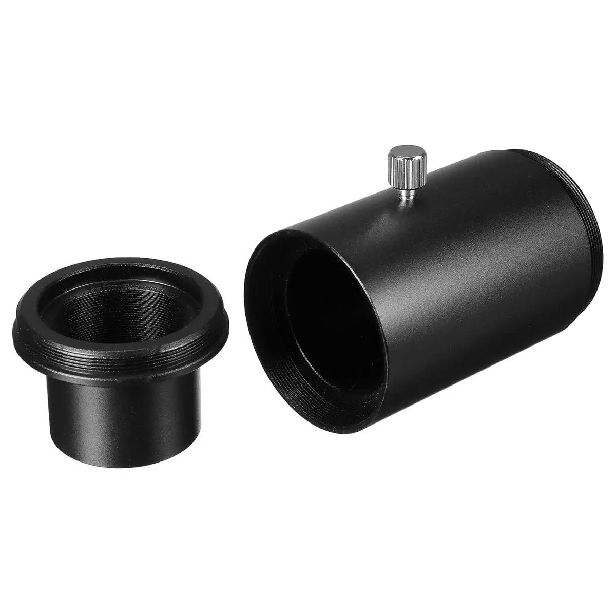 Telescopio Adaptador de cámara sin Espejo for telescopio, Anillo en T, Tubo de extensión de Montaje for telescopio de 1,25"
