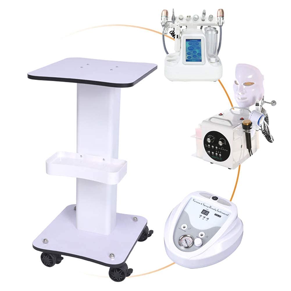 Carro de Servicio móvil para el hogar, Carro de Madera Maciza para salón de Belleza, Bandeja de Servicio, Carrito pequeño con Ruedas para tratamientos de SPA.