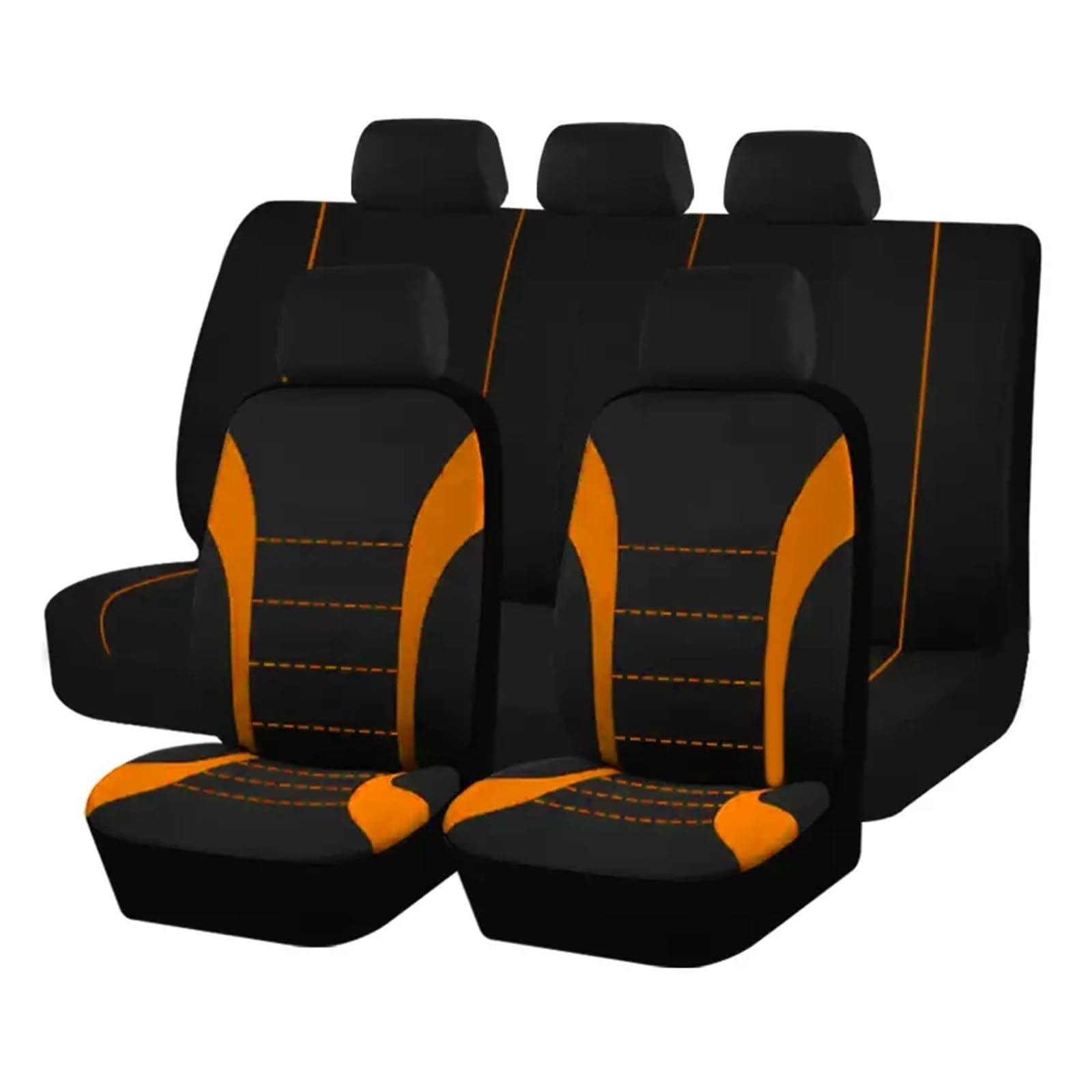 Funda Universal para Asiento Delantero/Trasero De Coche, Protección para Camión, Furgoneta, SUV, Accesorio Protector Juego Fundas Asientos