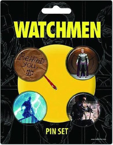 NECA Watchmen Movie "Behind You" 4-Pin Set