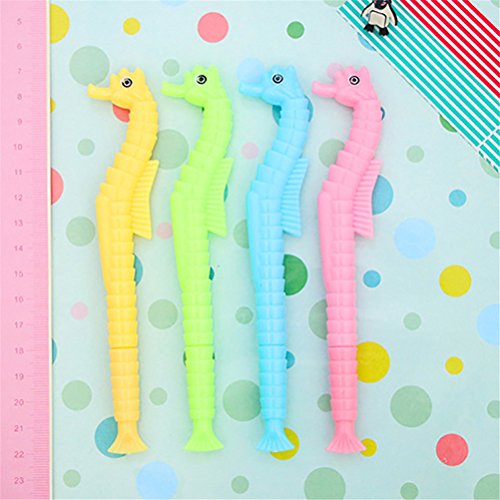 Drawihi 4pcs Linda penna gel di hipocampo: Penna