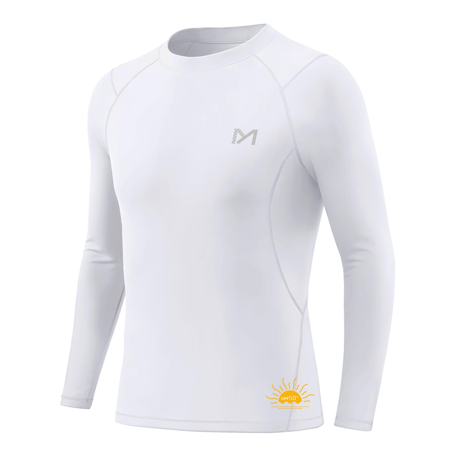 MEETYOO Kompressionsshirts Jungen, Rash Guard Sportshirt UPF50+ Funktionsshirt Kinder UV Shirt Langarm & Kurzarm, Atmungsaktives Schnelltrocknendes Unterziehshirt Fußball