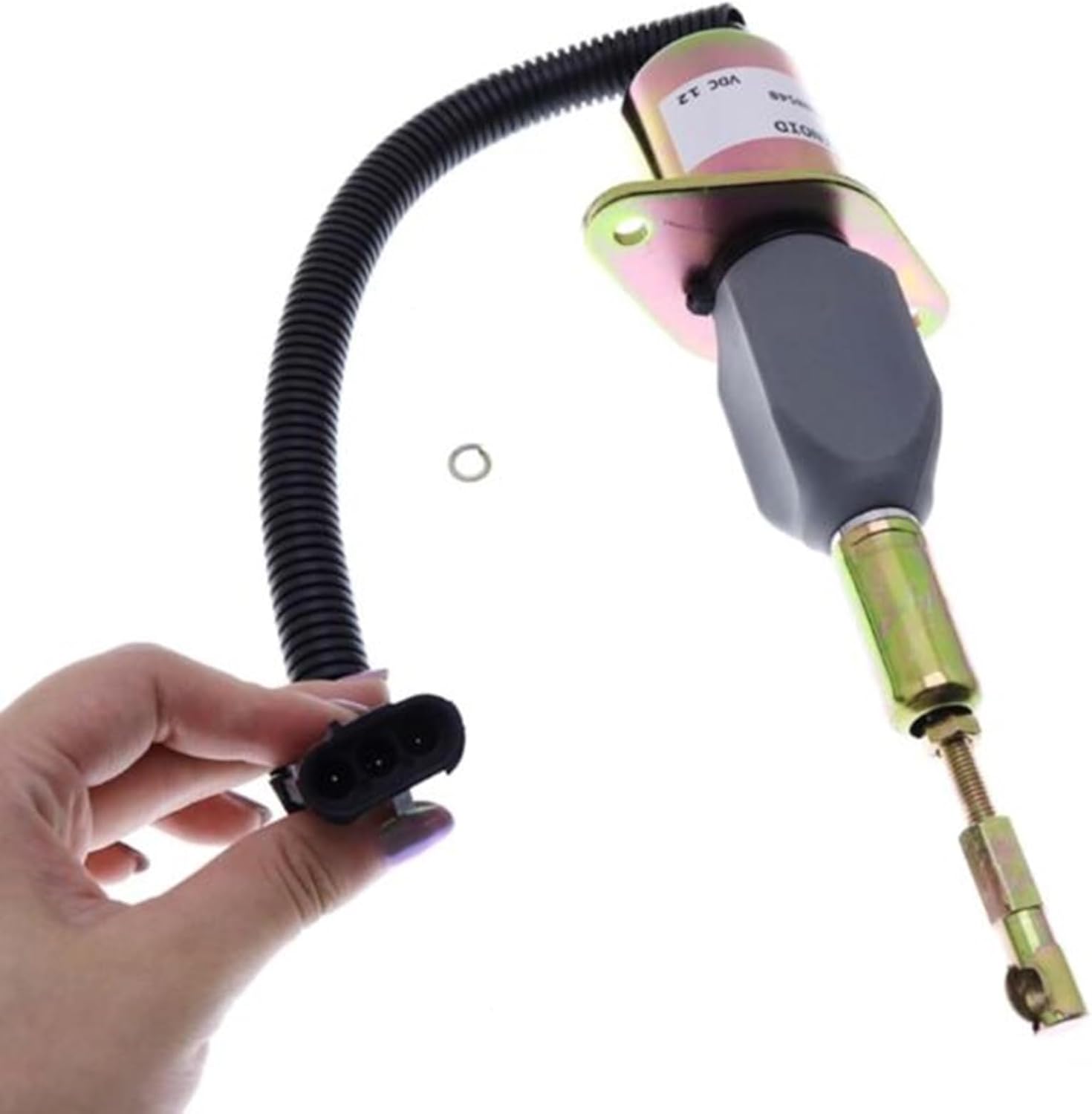 12V Stop Solenoid 3928160 SA-4293-12 For Cummins Engine 6CT8.3 6CTA8.3L Aftermarket Parts