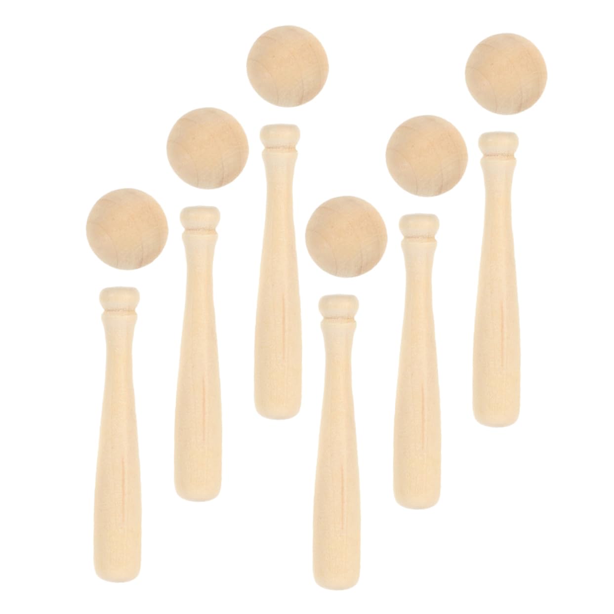 Hohopeti Baseball Crafts for Boys and Girls Small Bat Custom Wooden Baseball Bat Coloring Options