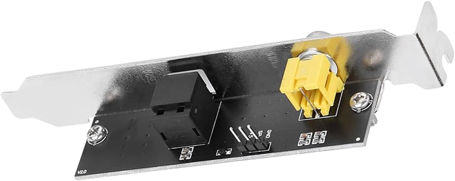 Optical Out Back Plate Cable Bracket, SPDIF Outplate cable bracket Motherboard Electrical Components for ASUS GIGAByte