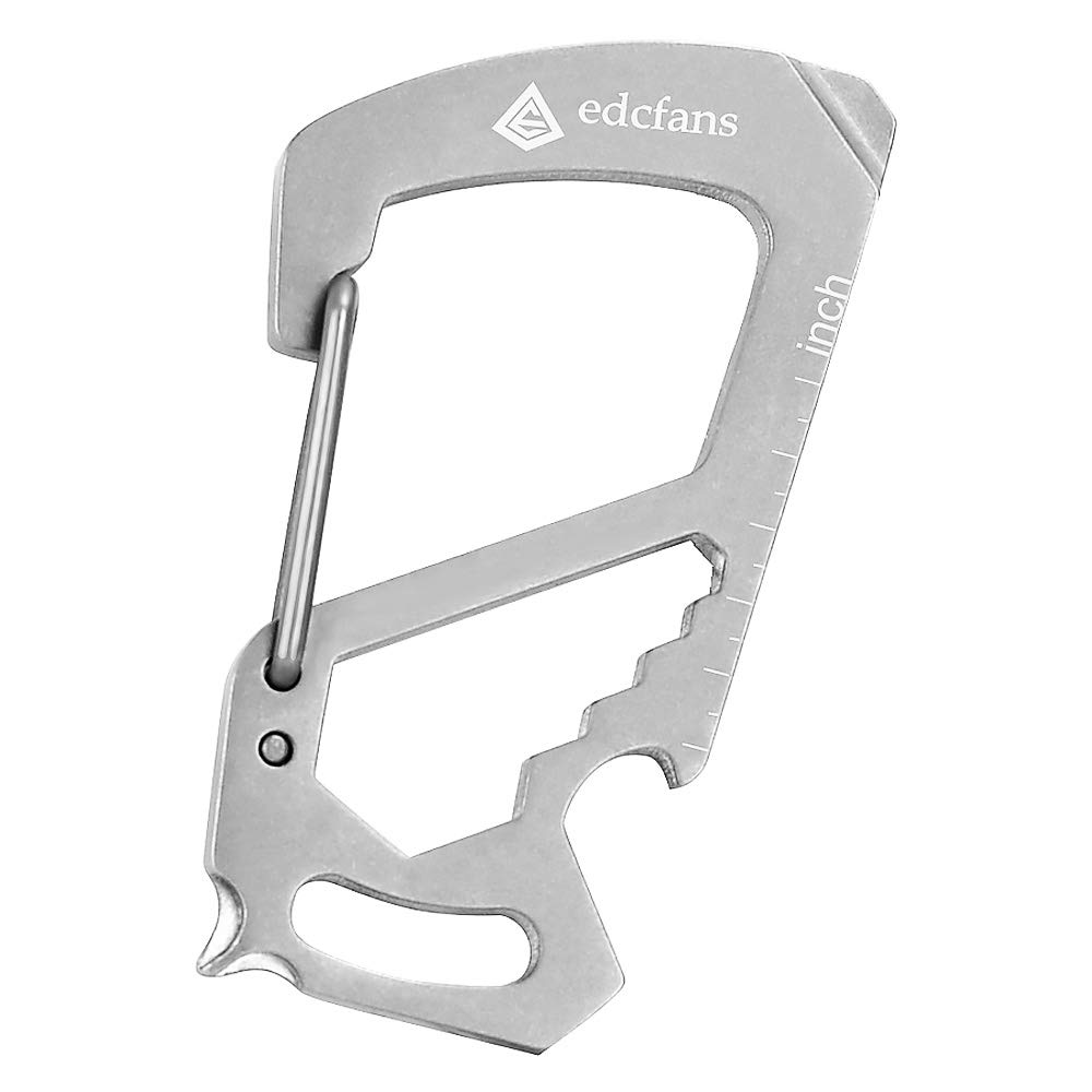 Edcfans In Carabiner Keychain Multitool Gadget With Bottle
