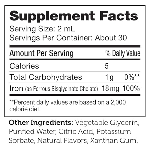 Zahler's Iron Drops Liquid Concentrate