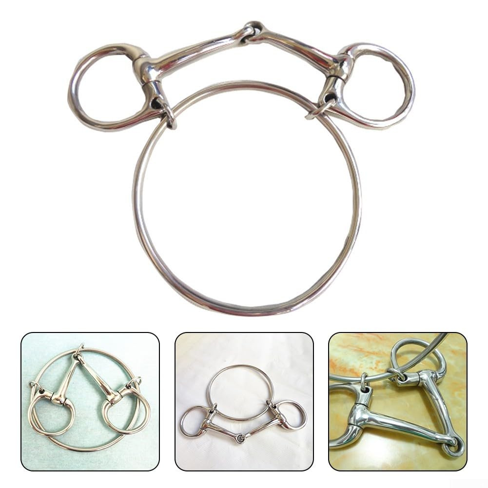 Anillo de para acero Inoxidable para Caballo 12.5cm Anillo de