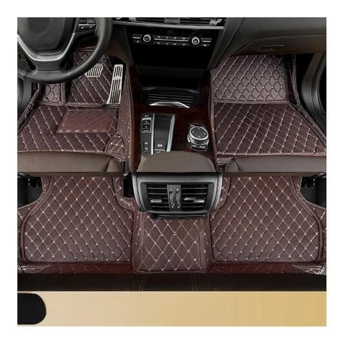 Tapis de sol voiture finition café pour Série 3 F30 2013-2019