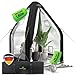 Q.P.T. Wintergewächshaus für Kübelpflanzen – strapazierfähiges PVC-Material zum Schutz vor Frost, Wind und Regen, einfache Montage inkl. Erdthermometer