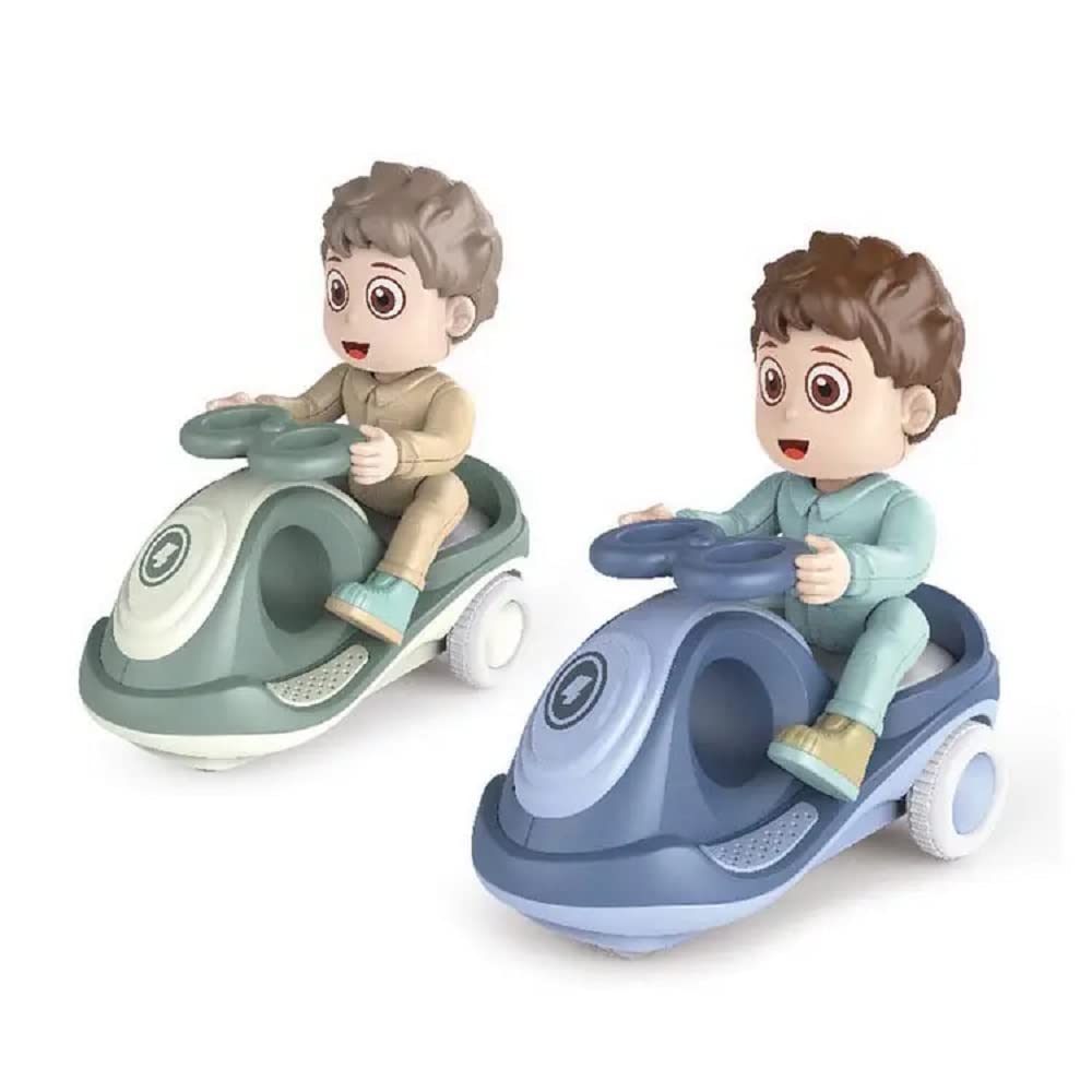 FunBlast Scooter Riding Toy – Cartoon Mini Swing Car for Kids, Friction Power Vehicle Play Toys for 3+ Years Old Kids, Boys, Cartoon Boy Riding Scooter Toy for Kids (Pack of 2 Pcs) (B0BYVLSPQD) Amazon Price History, Amazon Price Tracker