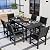 Pamapic 7 PCS Outdoor Dining Set Cancel