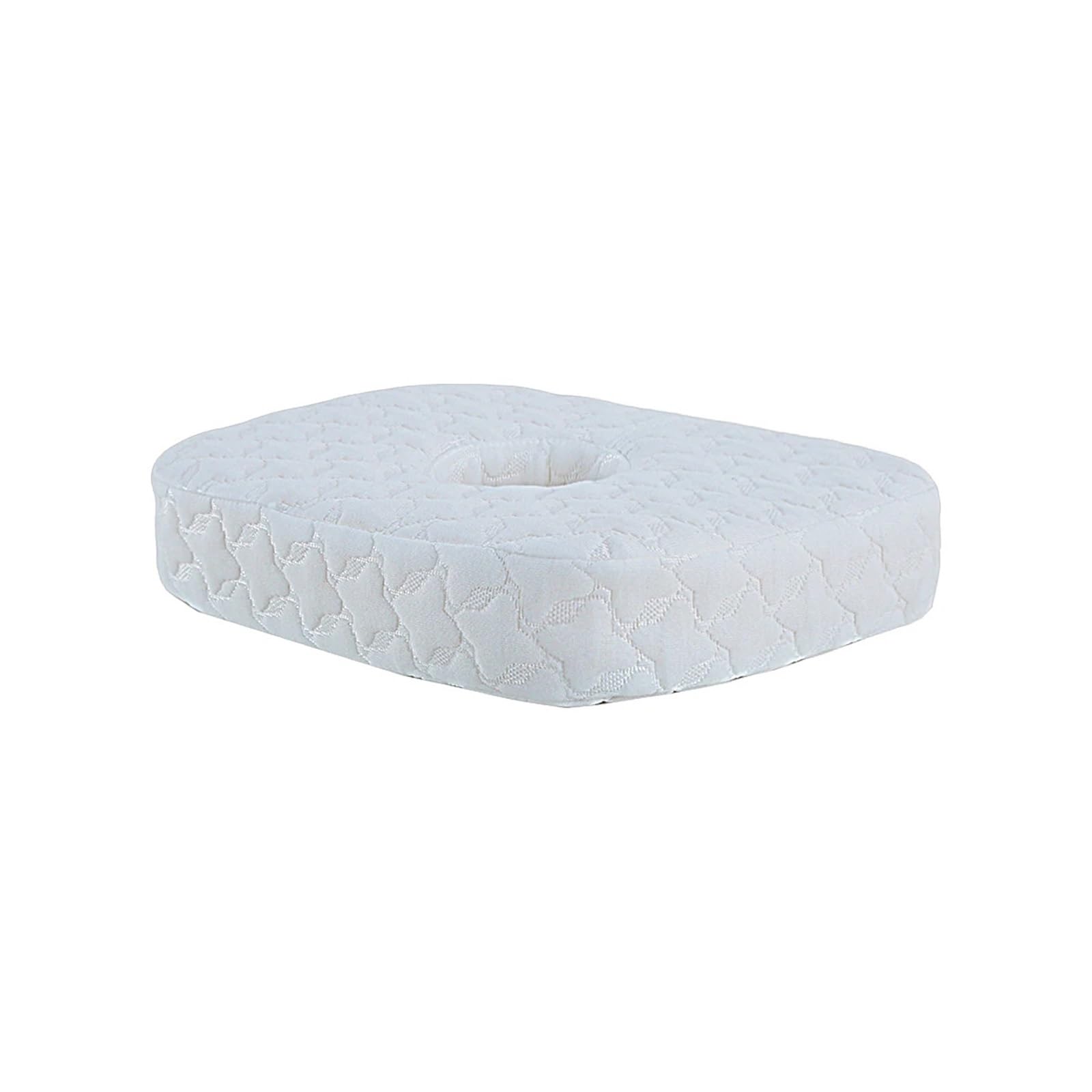 FonHNDG Piercing Pillow Ear Pillow Hole Sleeping Guard(Star white,S(25x25x5.5cm))