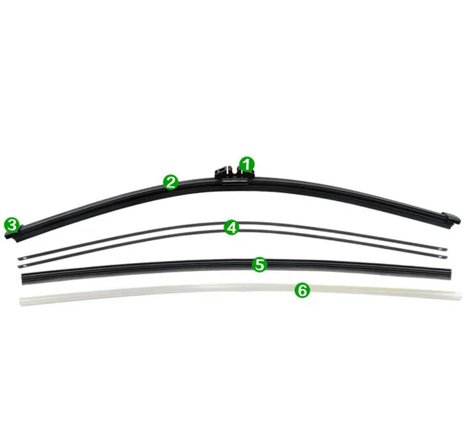 Spazzola tergicristallo Posteriore per Auto, per Volvo V70 XC70 2009-2016