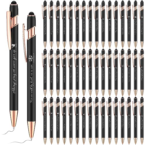 Stylet verset de la Bible en métal pour notes de bureau et étude
