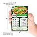 6 Pack - Pregnancy Announcement Lottery Scratch-Off Tickets | 4x6 Authentic Looking | Great for Baby Announcements | Perfect for Pregnancy Announcement for Grandparents, Future Dad, or Friends!