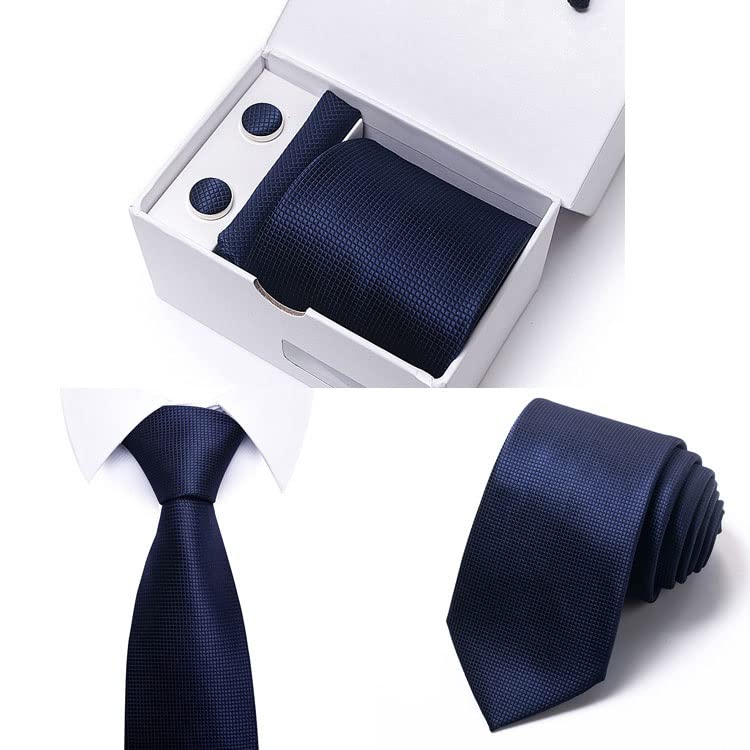 Set de corbata de seda para hombre miniatura 3
