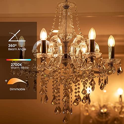 DoRight 28W BC B22 Halogen Candle Bulbs, Dimmable C35 Bayonet Cap Candle Light Bulb B22 Classic Clear Glass Chandeliers Bulb, 310lm, Warm White 2700K, AC 220-240V for Ceiling Fixture Pendant (10-Pack)