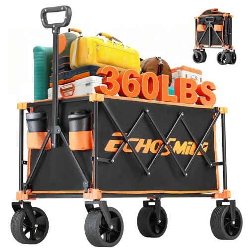 EchoSmile 360lbs Comfort Handle Wagon
