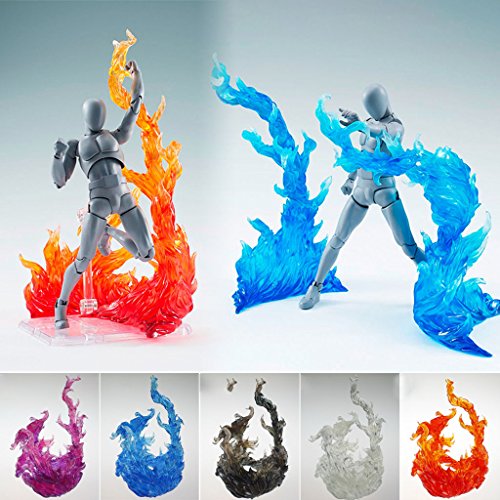 Dofaxgo Effect Burning Flame Action Figure Mount For Toy #TOP1