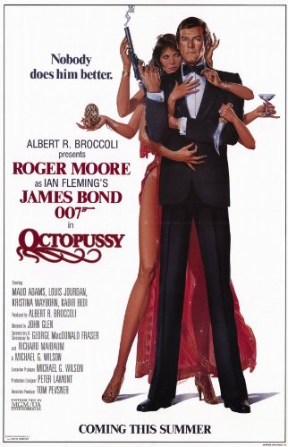 Amazon.co.jp: 007オクトパシーポスター映画B 11 x 17 Roger Moore