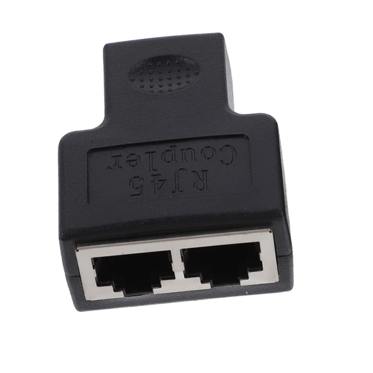 ARTIBETTER Network Adapter Extender 1 to 2 Splitter Socket Ethernet Cable Coupler