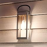 Urban Ambiance Luxury Modern Farmhouse Outdoor Wall Light, Medium Size: 15.875" H x 6.5" W, with Nau