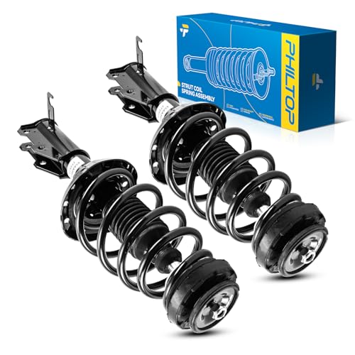 Image of PHILTOP Front Complete Struts Assembly with Coil Spring For 2010-2016 Buick LaCrosse 272528 /272529-Quick Loaded Suspension‌
