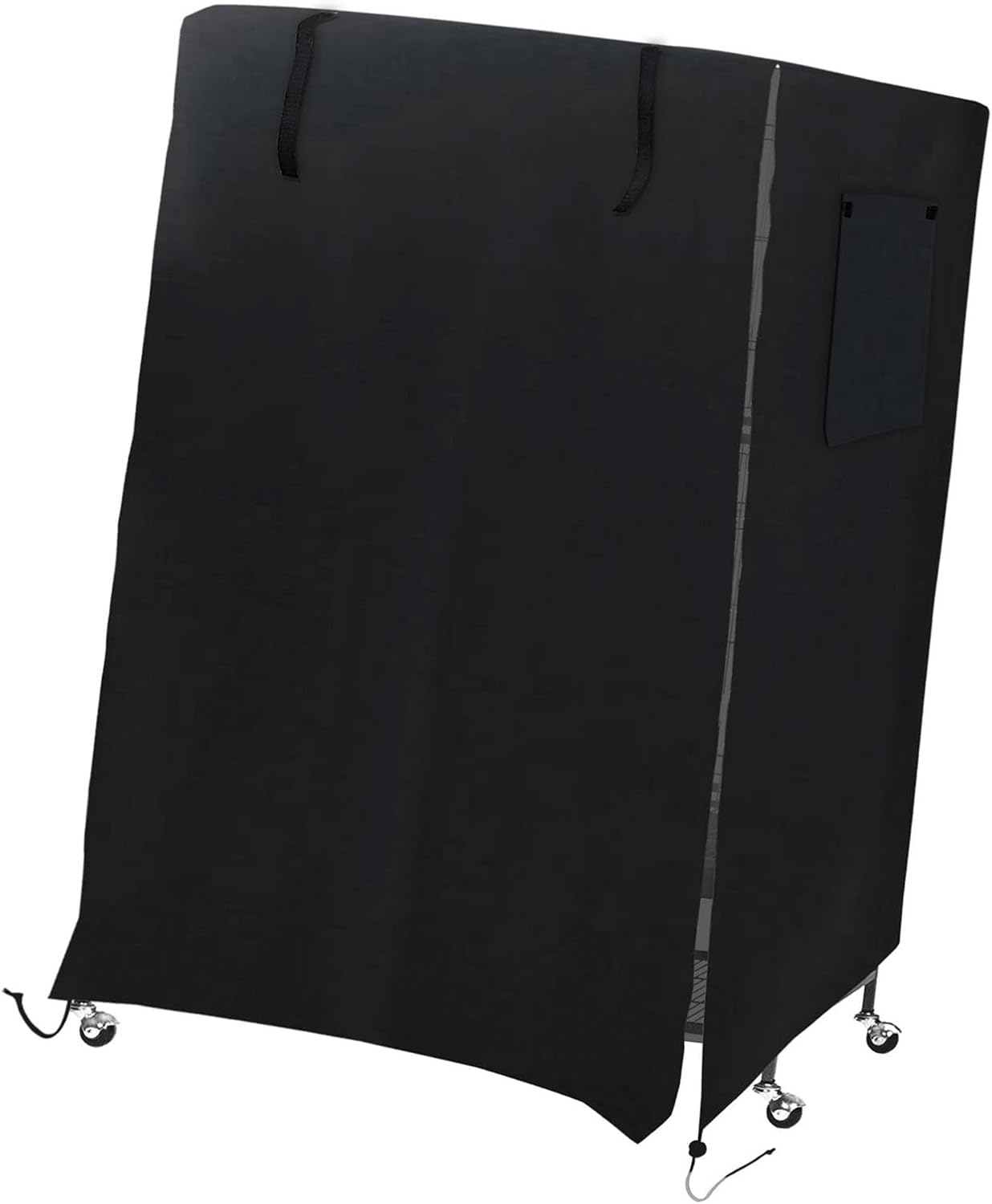 Bird Cage Cover, Warm Windproof Rainproof Sunproof Cage Cover Shade for Parakeet Cockatiel and More (Black)
