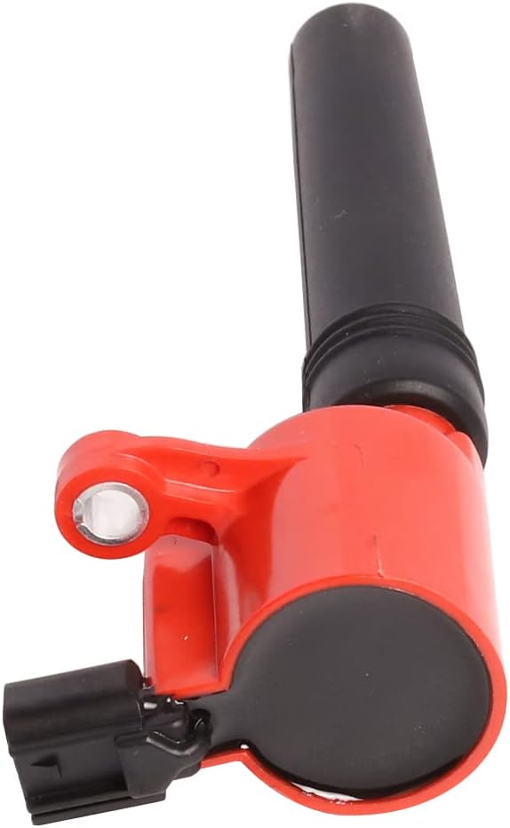 ENA Set of 8 Red Ignition Coil Pack Compatible with Ford Jaguar Lincoln Thunderbird 2002-2005, S-Type 1999-2003, LS 2000 2001 2002 2003 2004 2005 2006 3.0 3.9 4.0 4.2 Replacement for FD506 DG529