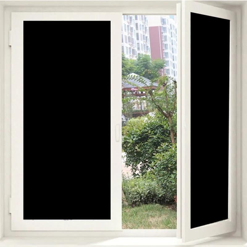 Película para ventana negra mate 30x100 cm miniatura 1