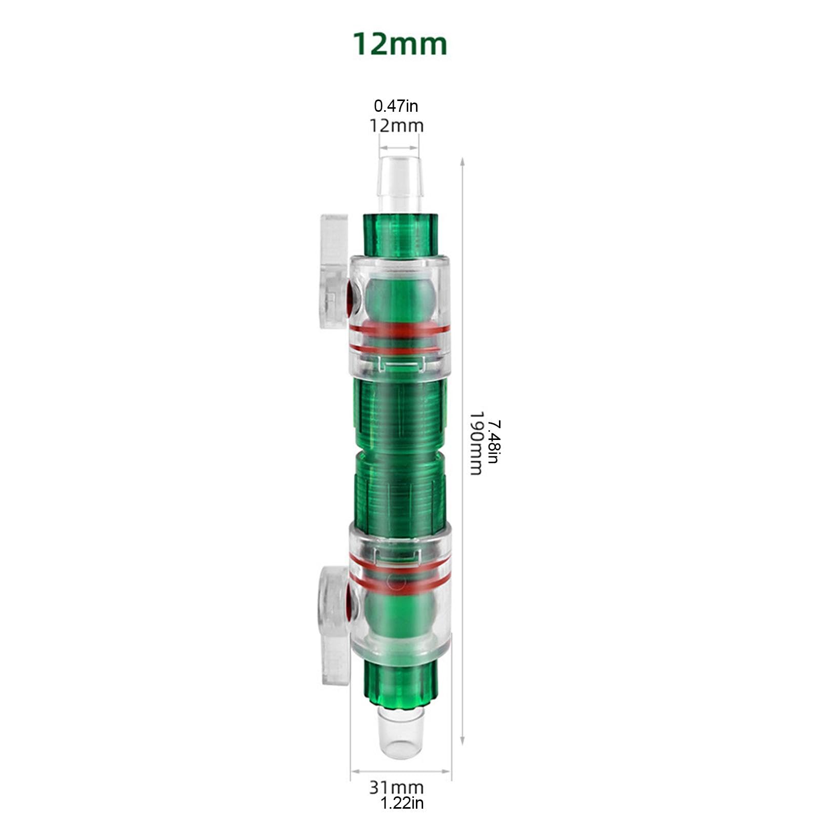 Sunbuy-soupape de tuyau 14 `` en plastique Fish Tank Aquarium vanne de