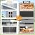 PIPLEO 6x8 FT Resin Outdoor Storage Shed with Floor, Plastic Garden Storage Shed with Lockable Door & Vent, All Weather Versatile Tool Shed for Backyard, Patio, Lawn, Gray (6x8 FT)