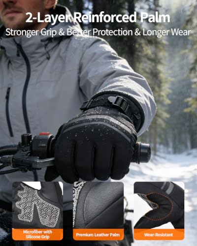 Pixel Panda 9-Layer Waterproof Gloves