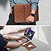 Fintie Sleeve Case for MacBook Air 13.6 A3240 A3113 A2681, Pro 14 A3434 A3401 A3185 A3112 A2992 A2918 A2779 A2442, MacBook Pro/Air 13 - PU Leather Slim Bag Cover with Stand Feature, Brown