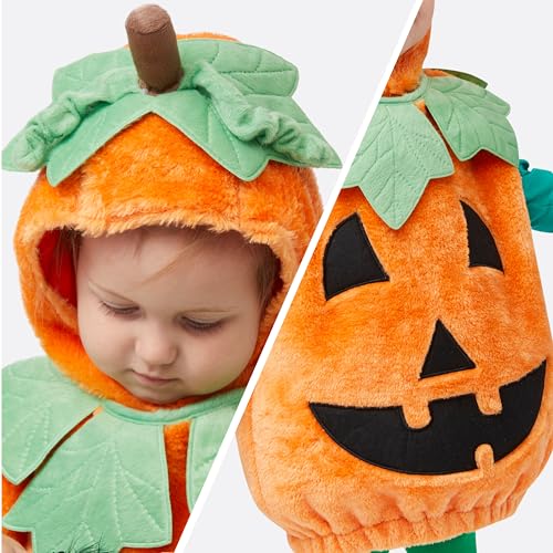 Disfraz de Calabaza para Bebé Halloween miniatura 4