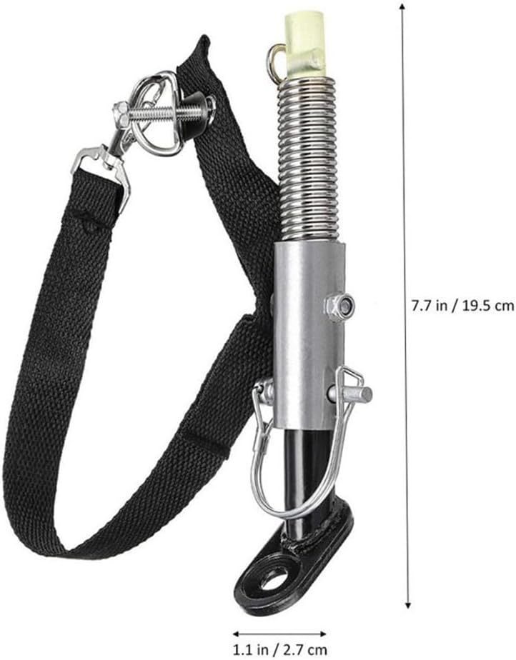 Universal Bike Trailer Hitch Connector - Quick Release Steel Coupler for Pet & Trailers, Compatible with Mountain/Electric Bikes