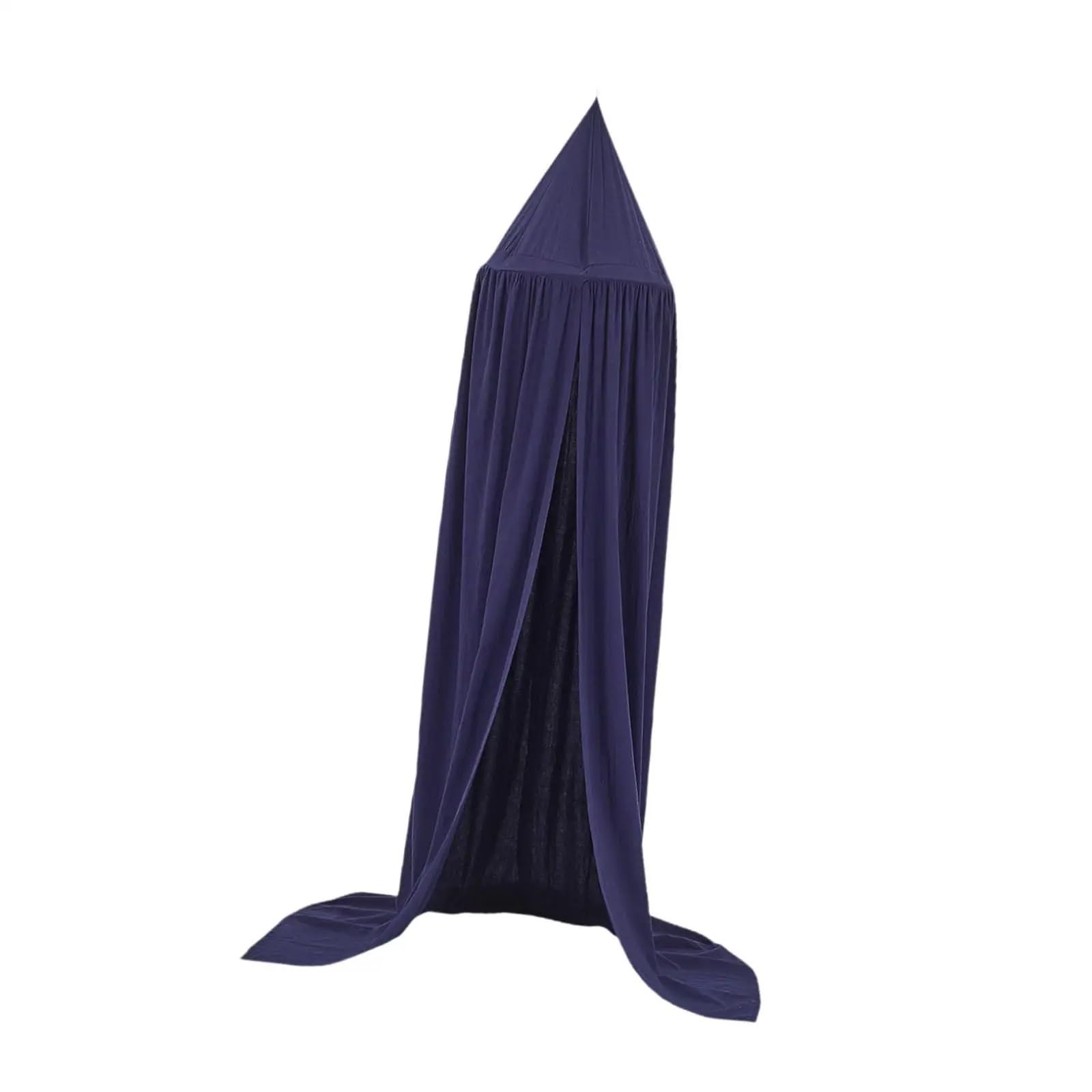 CGUOHU Bed Canopy Dome Large Indoor Outdoor Round Hanging Curtain Drapes Castle Play Tent For Room Bedding For Bed(Blue)