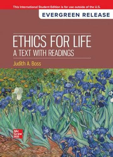 Ethics For Life: 2026 Release ISE: Boss, Judith: 9781265782535: Books ...