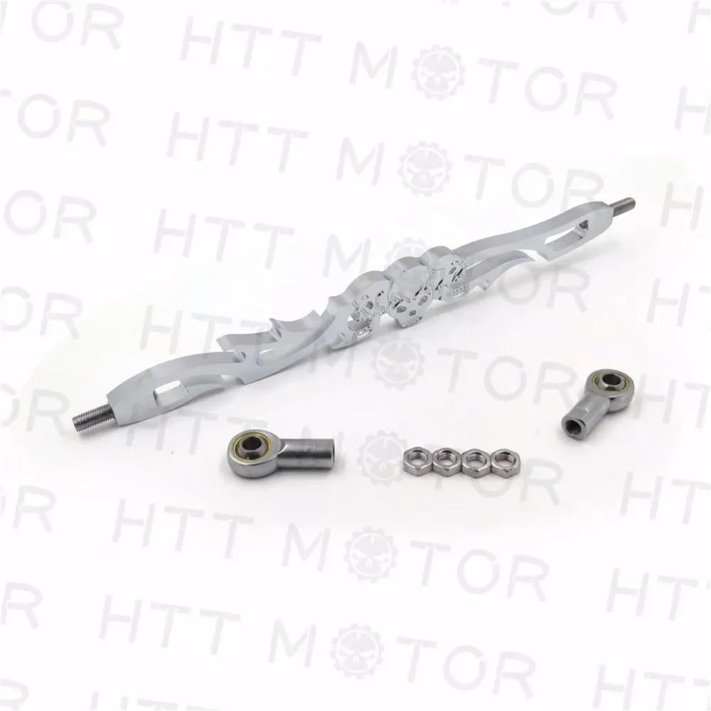 oś dźwigienek wydech Pasuje do Harley Softail FXDWG Dyna Wide Glide FLHR FLT CHROME części silnika mechanizmu zmiany biegów czaszki zestaw dźwigienek wydech(MT288-002-CD)