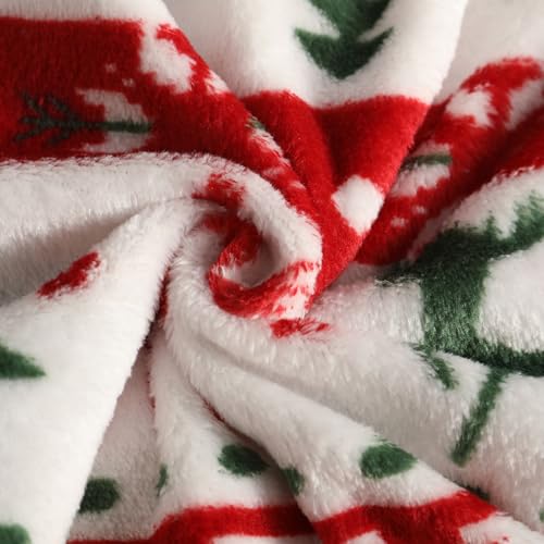 Womens Christmas Pajama Pants Christmas Tree Plush Flannel Sleep Pants - image 2