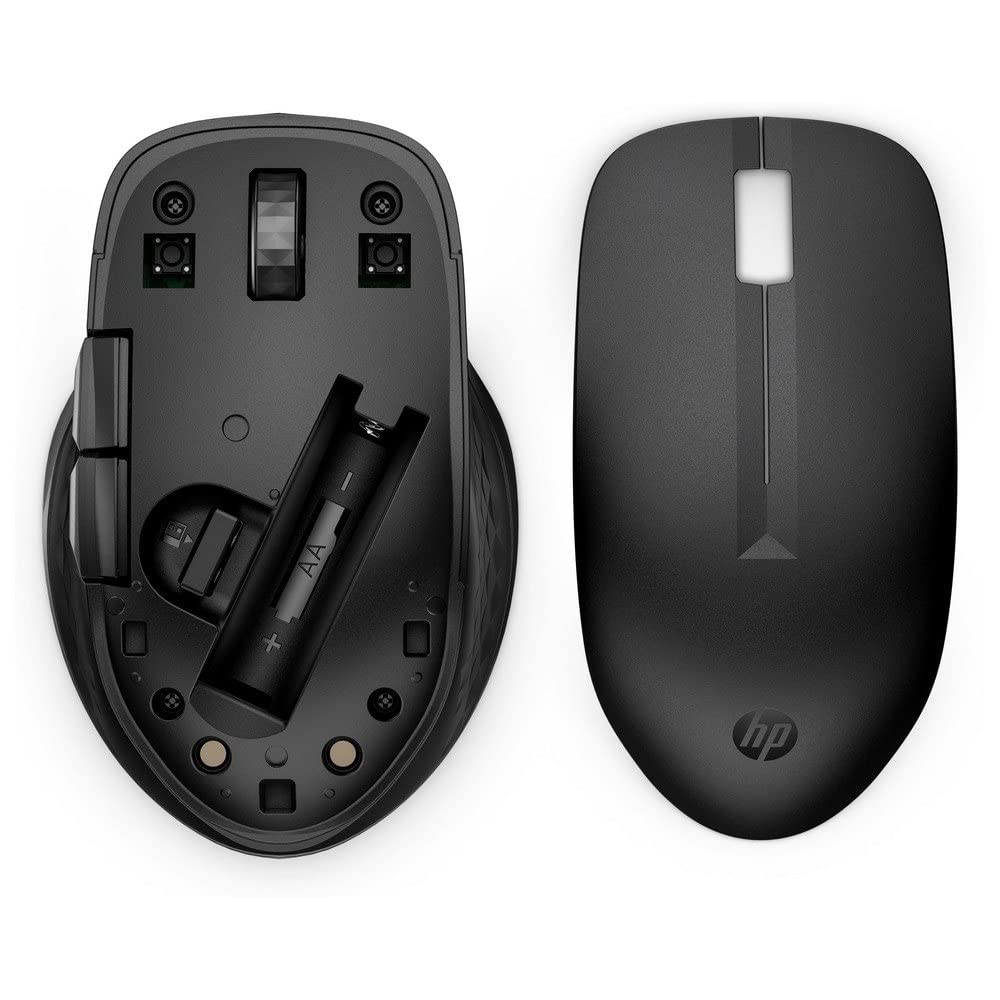 HP 435 - mouse - bluetooth, 2.4 ghz - nero jack 3b4q5aa#ac3