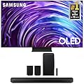Samsung QN77S95DDFXZA 77 Inch OLED 4K Smart TV with a HW-Q990D 11.1.4ch Soundbar with True Dolby Atmos Sound (2024)