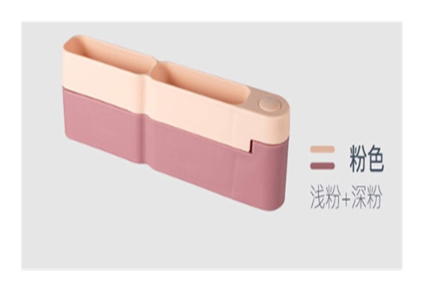 Étagère de rangement chaussures pour salle de bains anti stagnation eau rose