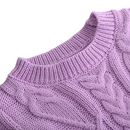 Image of FKKFYY Long Sleeve Fall Sweaters for Girls