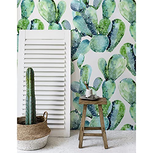 Papier peint cactus 312x219 cm mural auto-adhésive Magic-Stick salon