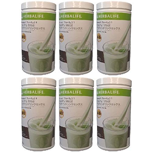 ハーバライフ F1 フォーミュラ1 プロテイン・ドリンク・ミックス ミントチョコレート 6本セット